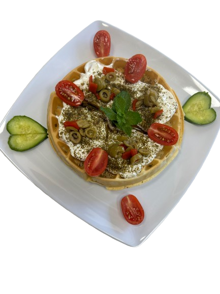 Za’atar & Labneh Waffle